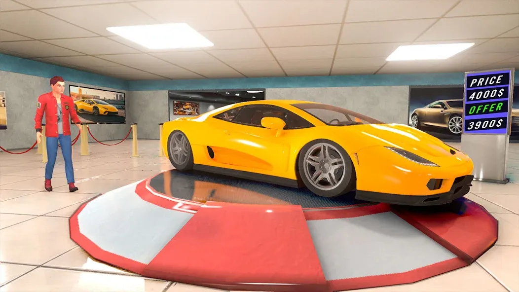 Car Dealer Tycoon Auto Shop 3D  [МОД Много денег] Screenshot 3