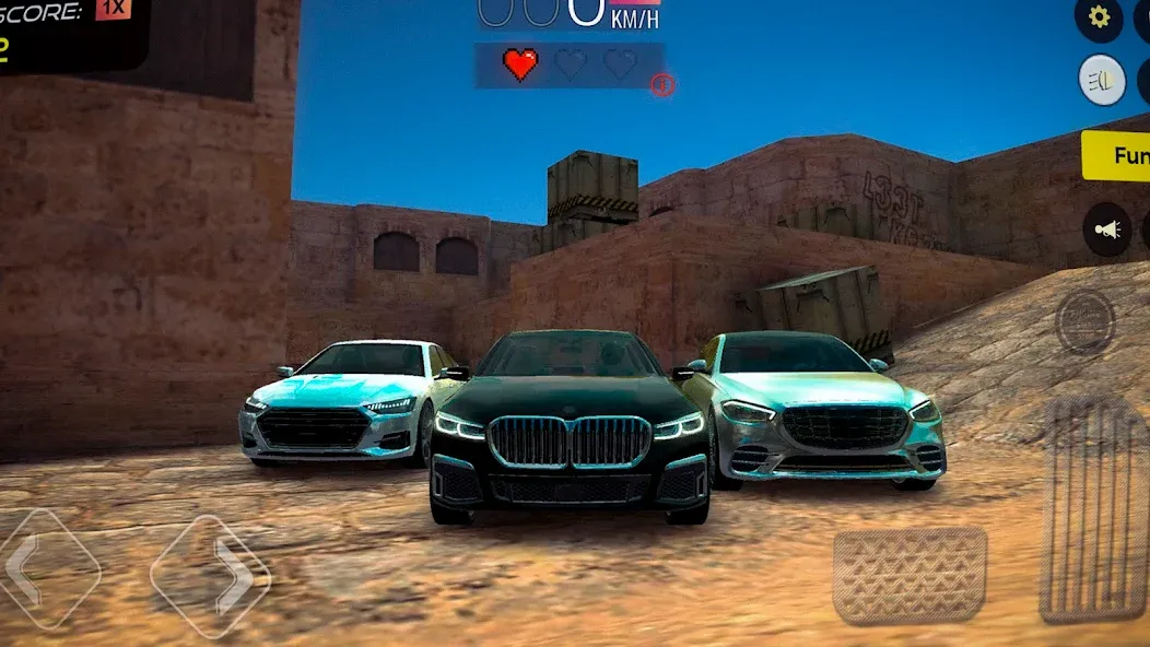 Racing in Car - Multiplayer (Рейсинг ин Кар)  [МОД Много монет] Screenshot 4