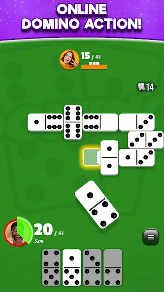 Domino Club: 1v1 Online Game (Домино Клуб)  [МОД Много монет] Screenshot 1