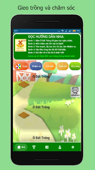 Nông Trại Kiếm Tiền Uy TínNhất  [МОД Mega Pack] Screenshot 2