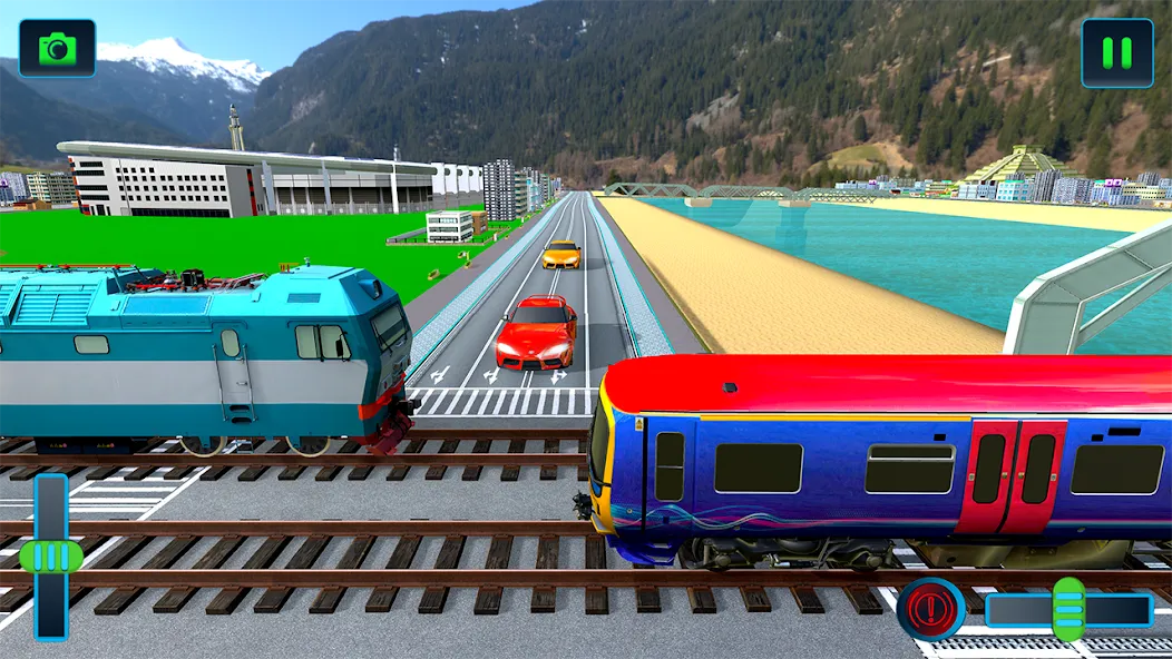 Train Games: Driving Simulator  [МОД Все открыто] Screenshot 2