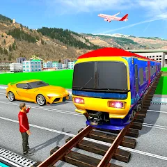 Скачать взломанную Train Games: Driving Simulator  [МОД Все открыто] - стабильная версия apk на Андроид