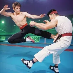 Скачать взломанную Kung Fu Karate Fight Game (Кунгфу карате бой оффлайн)  [МОД Все открыто] - стабильная версия apk на Андроид