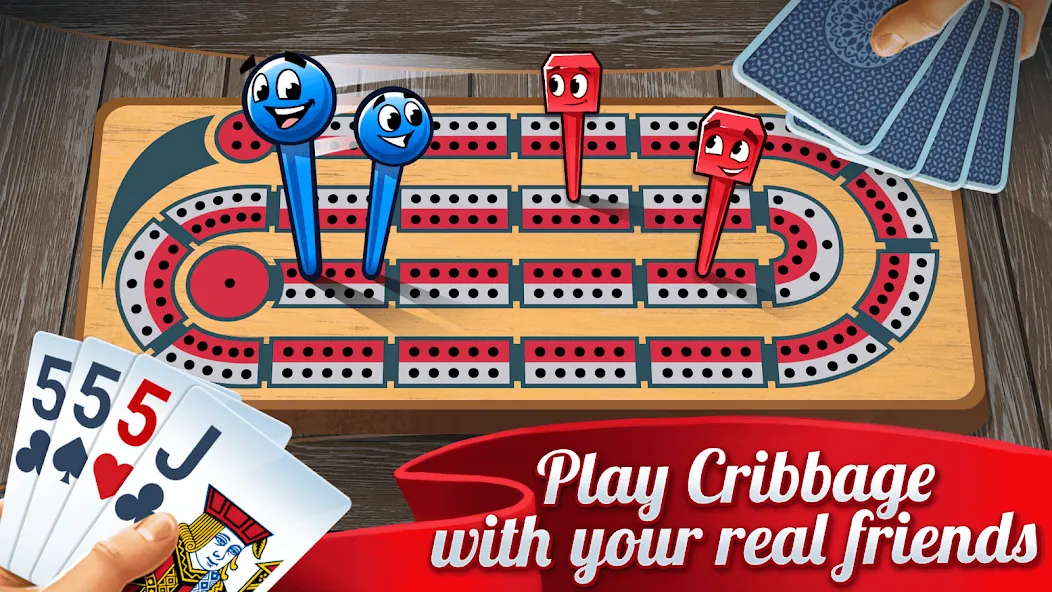 Ultimate Cribbage: Card Board (Ультимат Криббедж)  [МОД Mega Pack] Screenshot 1