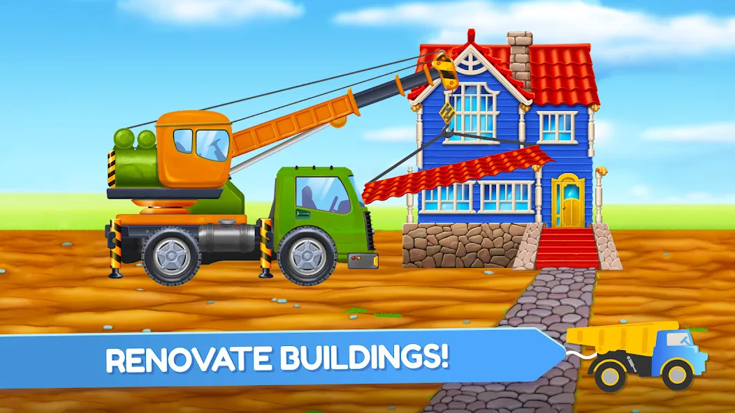 Build a House: Building Trucks  [МОД Меню] Screenshot 2