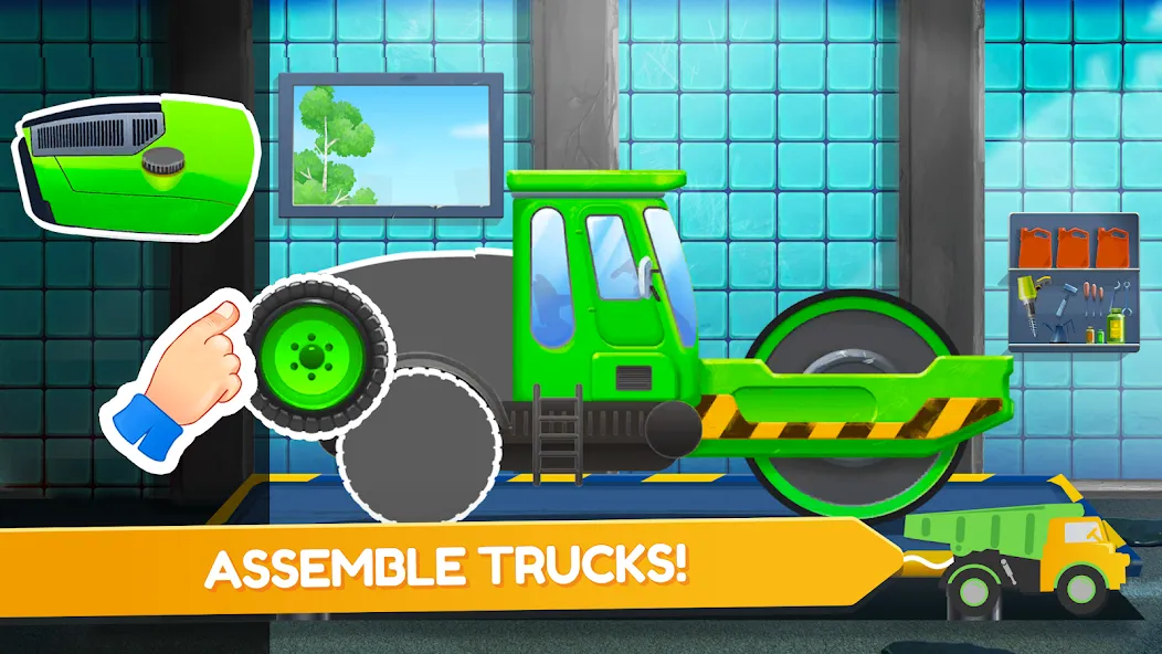 Build a House: Building Trucks  [МОД Меню] Screenshot 3