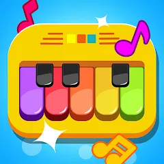 Взлом Baby Piano Kids Music Games  [МОД Unlocked] - стабильная версия apk на Андроид