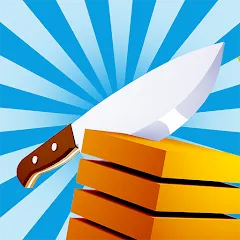 Скачать взломанную Slice It All!  [МОД Бесконечные монеты] - стабильная версия apk на Андроид