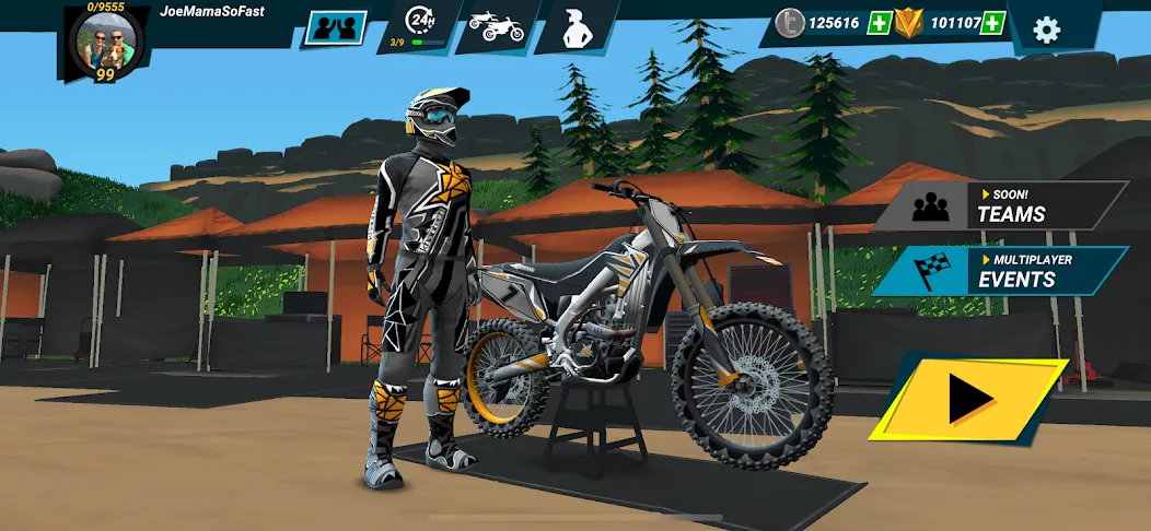 Mad Skills Motocross 3 (Мэд Скиллз Мотокросс 3)  [МОД Unlimited Money] Screenshot 4