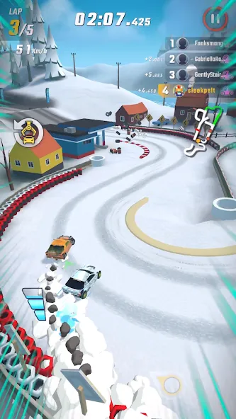 Rally Clash - Car Racing Game (Ралли Клаш)  [МОД Много монет] Screenshot 2