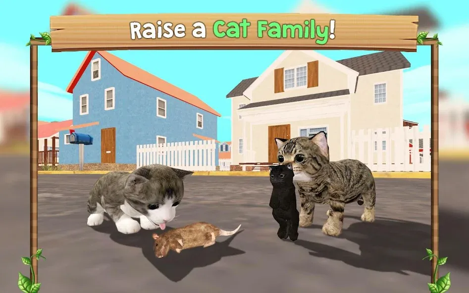 Cat Sim Online: Play with Cats  [МОД Много монет] Screenshot 1