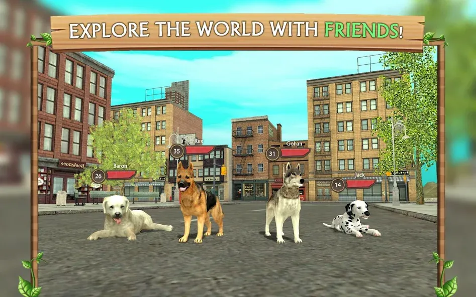 Dog Sim Online: Raise a Family  [МОД Unlocked] Screenshot 4