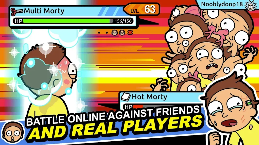 Rick and Morty: Pocket Mortys (Покет Мортис)  [МОД Menu] Screenshot 2