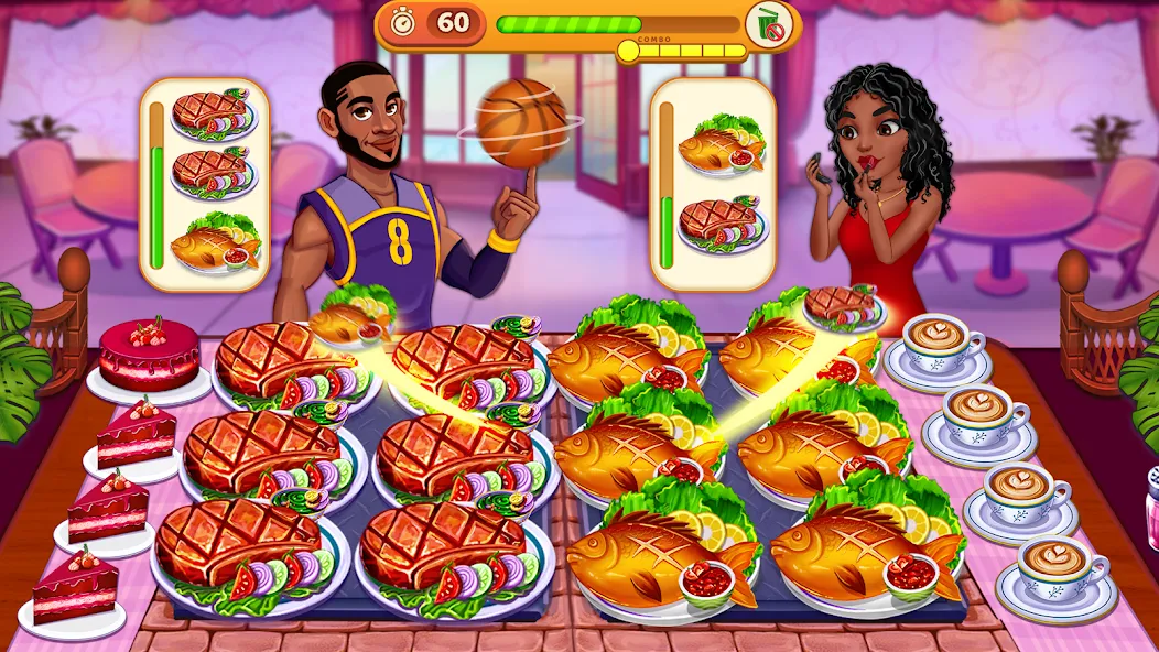 Cooking Max: Restaurant Games (Кукинг Макс)  [МОД Menu] Screenshot 5