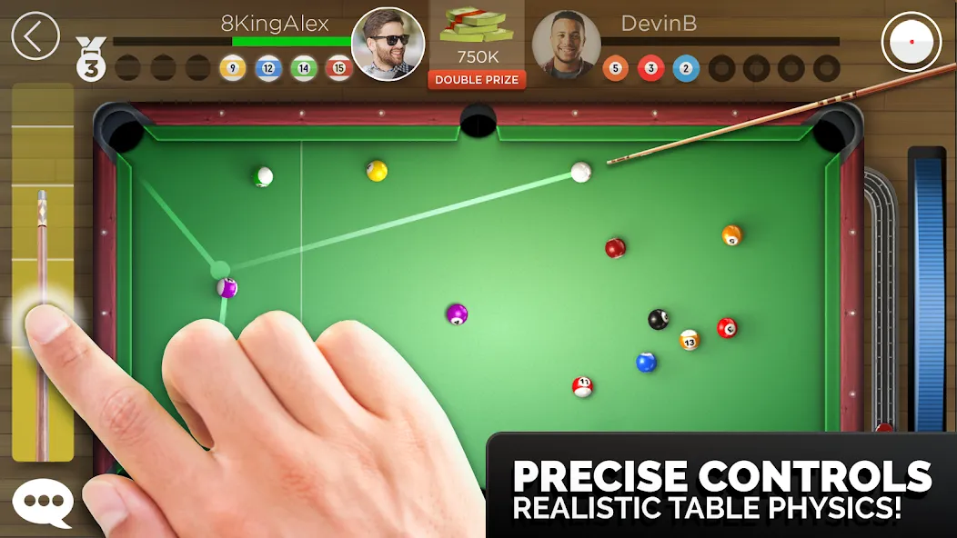 Kings of Pool - Online 8 Ball (Кингс оф Пул)  [МОД Много монет] Screenshot 2