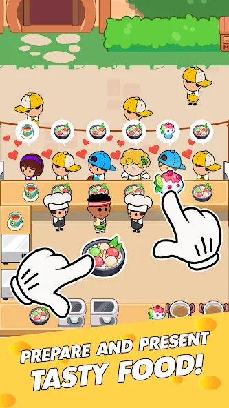 Food Fever: Restaurant Tycoon (Фуд Фивер)  [МОД Mega Pack] Screenshot 3