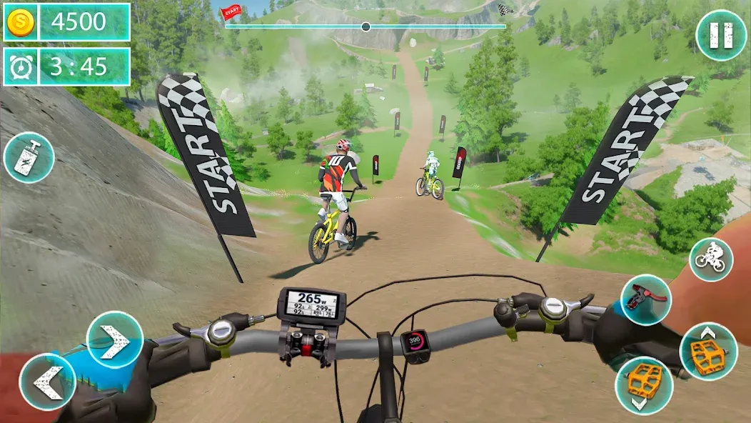 MTB Downhill: BMX Racer  [МОД Mega Pack] Screenshot 5