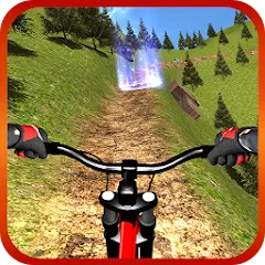 Скачать взломанную MTB Downhill: BMX Racer  [МОД Mega Pack] - полная версия apk на Андроид