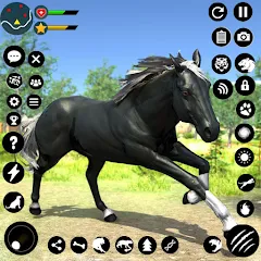 Скачать взлом Virtual Horse Family Simulator  [МОД Mega Pack] - полная версия apk на Андроид