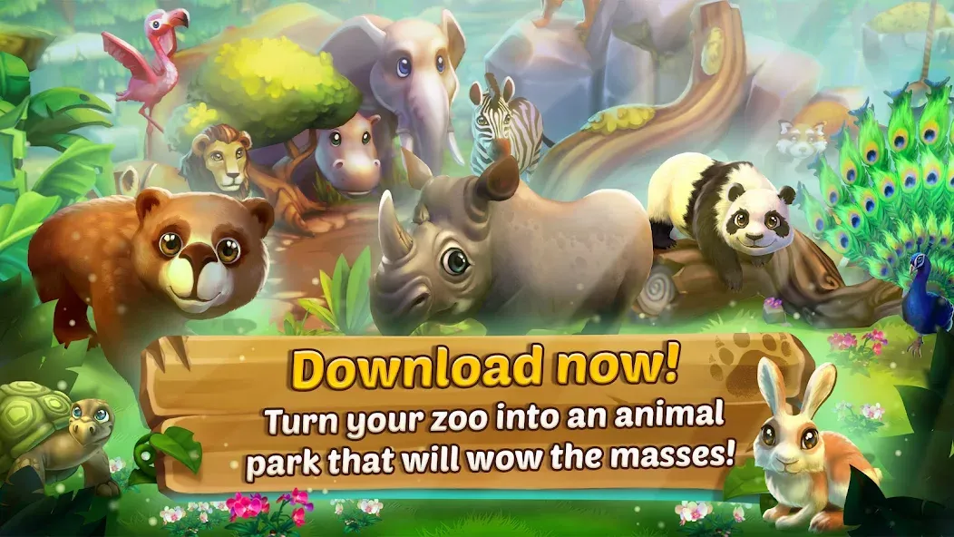 Zoo 2: Animal Park (Зу 2)  [МОД Много монет] Screenshot 4