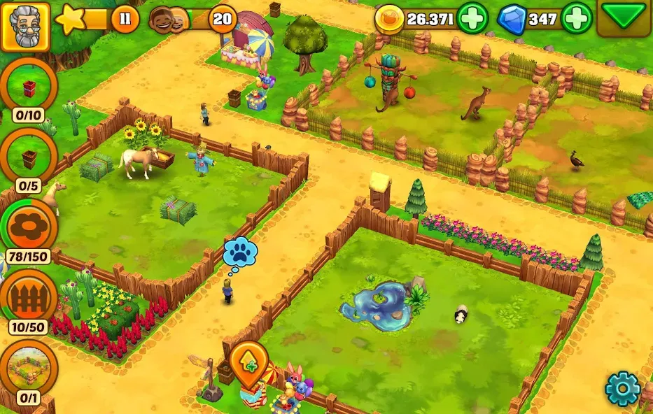 Zoo 2: Animal Park (Зу 2)  [МОД Много монет] Screenshot 5