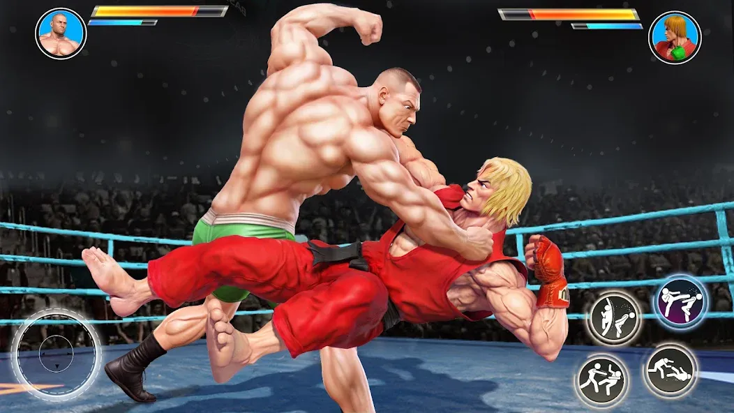 Kung Fu Heros: Fighting Game (упергеройский файтинг Кунгфуигры)  [МОД Бесконечные деньги] Screenshot 2