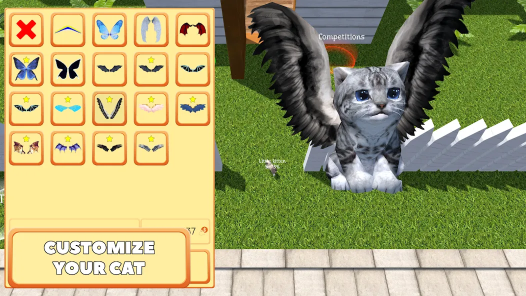 Cute Pocket Cat 3D - Part 2 (Сьют Покет Кэт 3Д)  [МОД Mega Pack] Screenshot 2