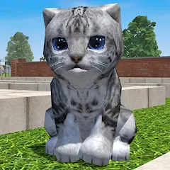 Взлом Cute Pocket Cat 3D - Part 2 (Сьют Покет Кэт 3Д)  [МОД Mega Pack] - стабильная версия apk на Андроид