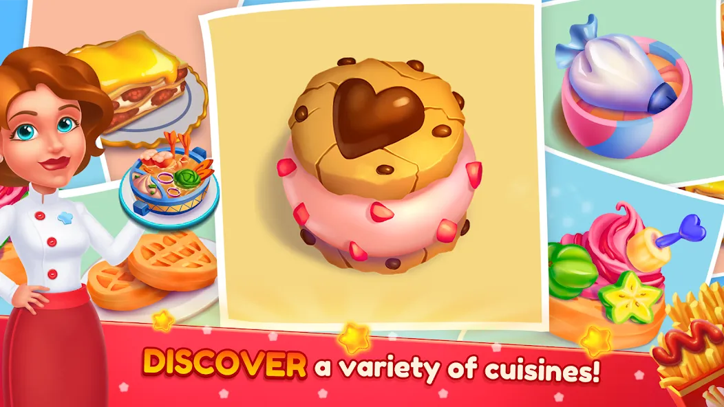 Cooking Artist: Kitchen Game (Кукинг Артист)  [МОД Menu] Screenshot 3