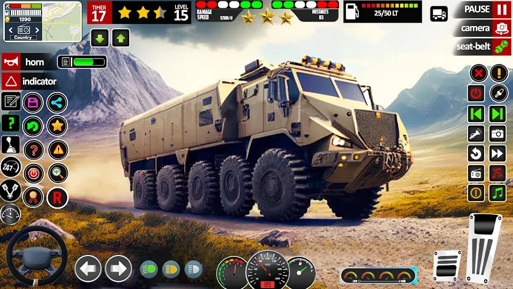 Army Truck Transport Game 2023  [МОД Много денег] Screenshot 2