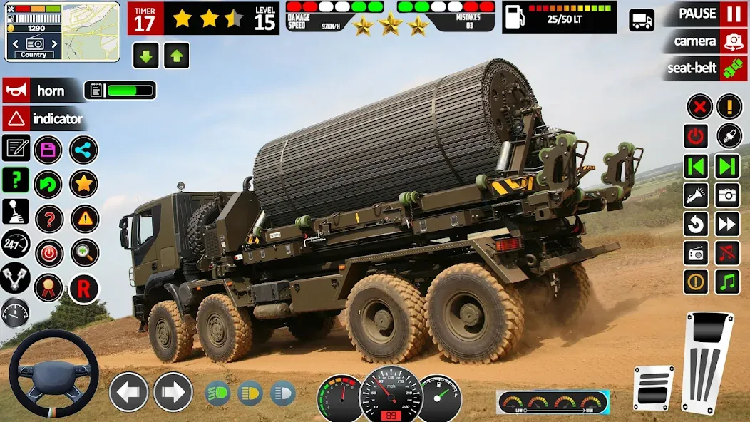 Army Truck Transport Game 2023  [МОД Много денег] Screenshot 4