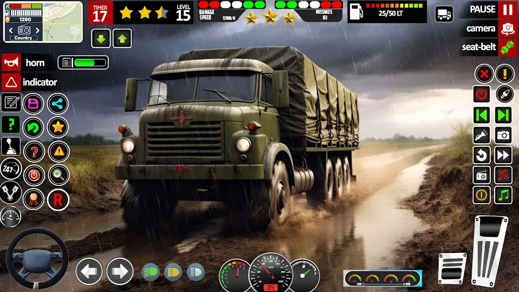 Army Truck Transport Game 2023  [МОД Много денег] Screenshot 5