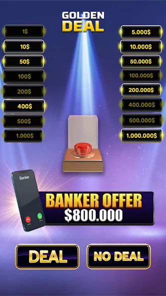 Million Golden Deal Game (Миллион Золотой Сделки)  [МОД Все открыто] Screenshot 2