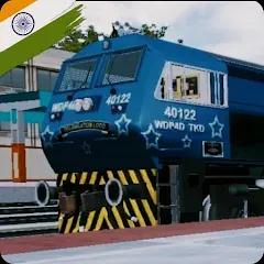 Скачать взлом Indian Railway Simulator (Индийский железнодорожный симулятор)  [МОД Много денег] - стабильная версия apk на Андроид