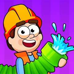 Скачать взломанную Flow Legends: Pipe Games (Флоу Легенды)  [МОД Unlimited Money] - последняя версия apk на Андроид