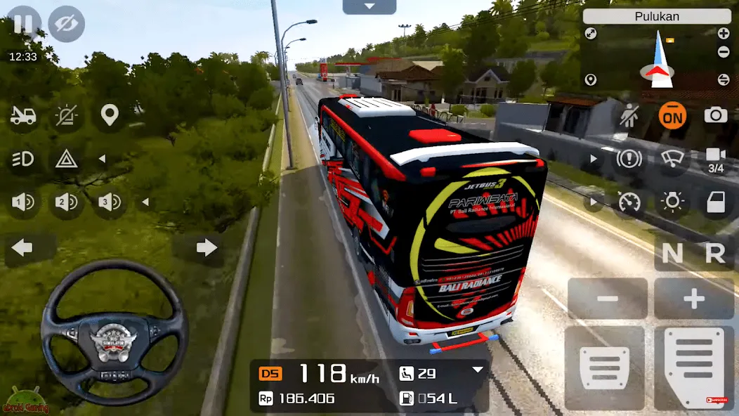 Coach Tourist Bus City Driving  [МОД Все открыто] Screenshot 2