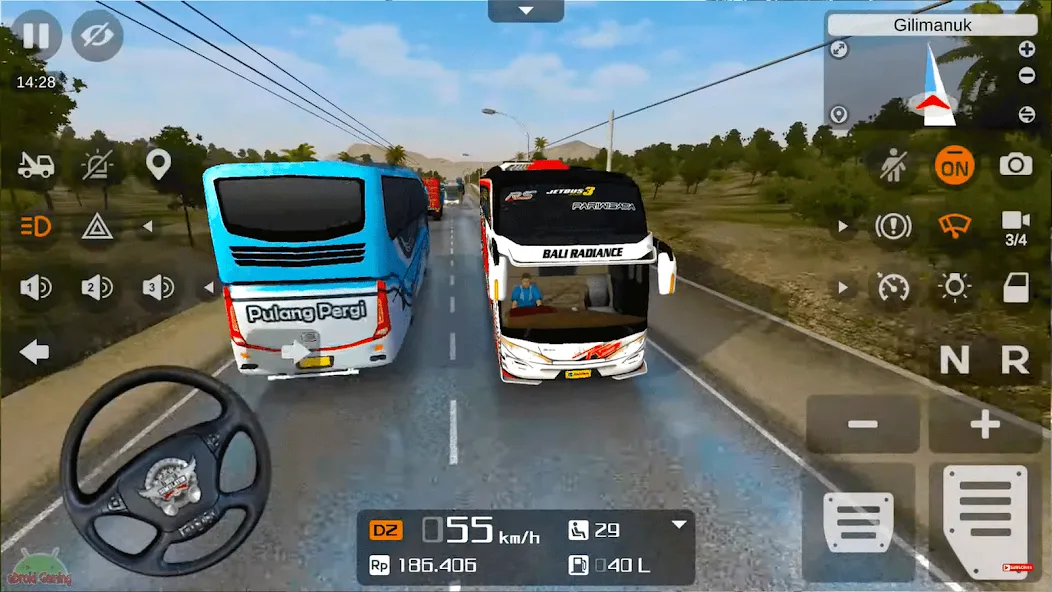 Coach Tourist Bus City Driving  [МОД Все открыто] Screenshot 5