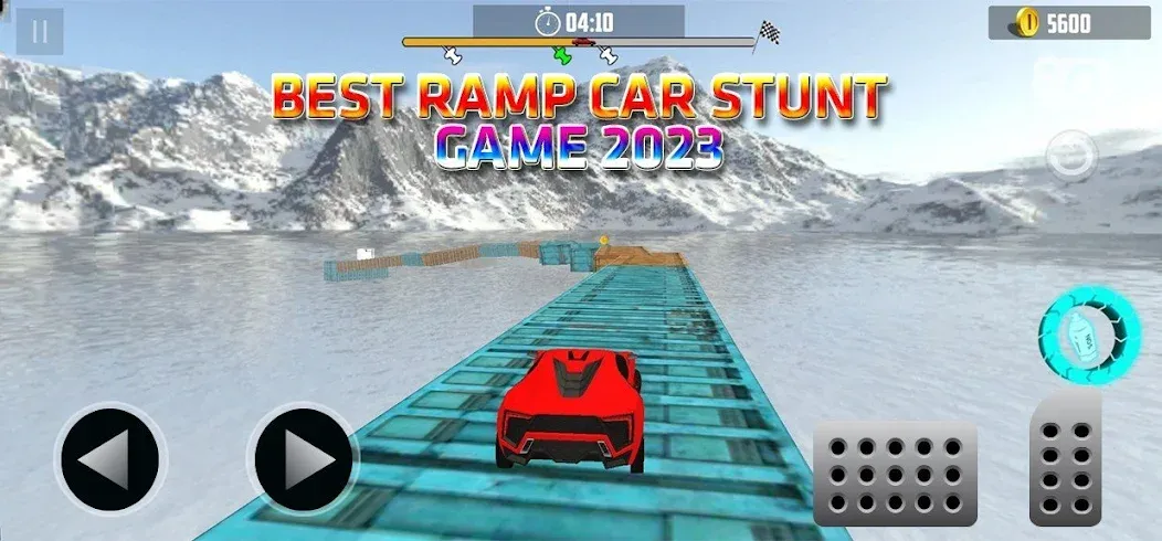 Ramp Car Stunt Challenge (Рамп Кар Стант Челлендж)  [МОД Меню] Screenshot 1