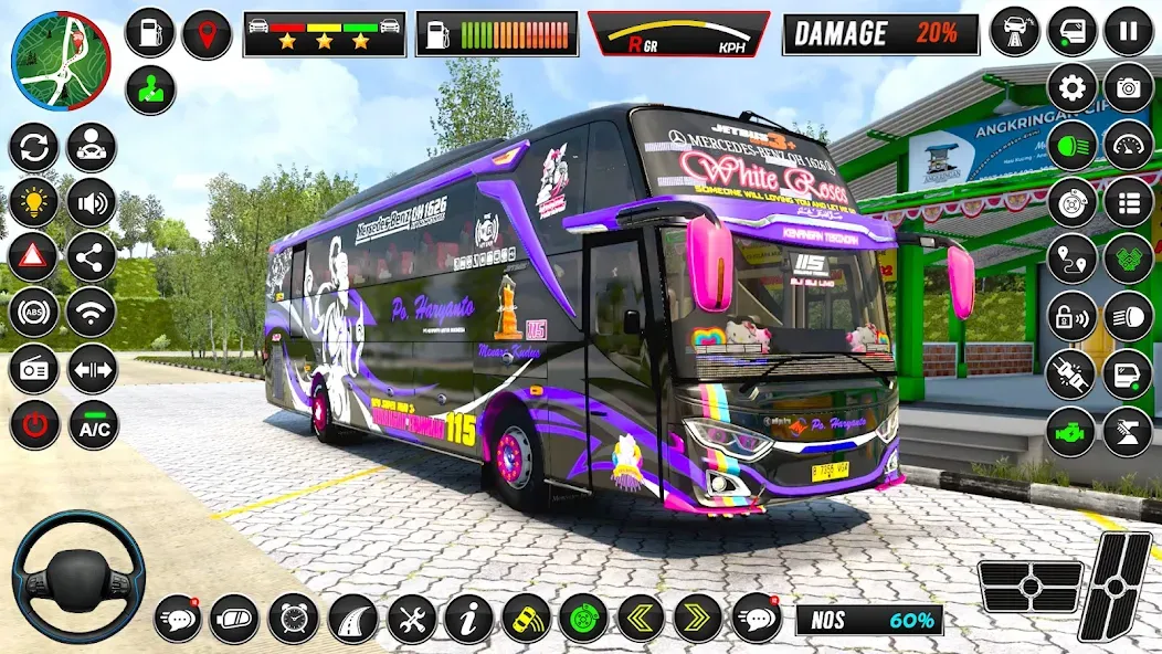 Euro Bus Simulator - Bus Games  [МОД Unlocked] Screenshot 1