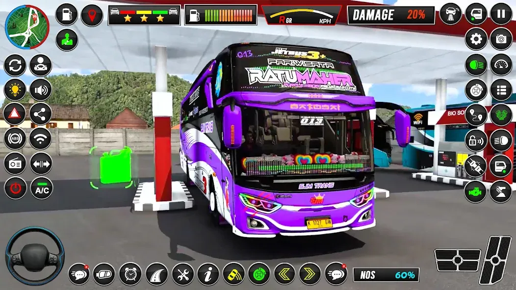 Euro Bus Simulator - Bus Games  [МОД Unlocked] Screenshot 5