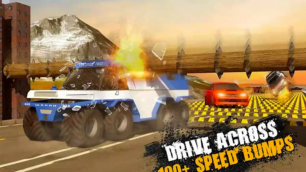 Car Crash Speed Bump Car Games  [МОД Меню] Screenshot 5