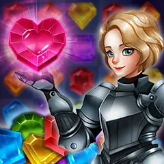 Взлом Jewels of Kingdom Knights (Джуэлз оф Кингдом Найтс)  [МОД Unlimited Money] - последняя версия apk на Андроид