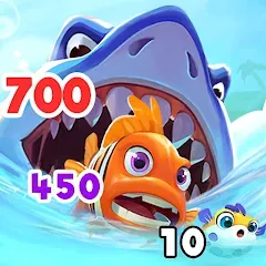 Взлом Fish Go.io - Be the fish king  [МОД Mega Pack] - полная версия apk на Андроид