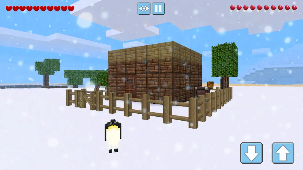 Winter Craft - Block Craft (Винтер Крафт)  [МОД Меню] Screenshot 3