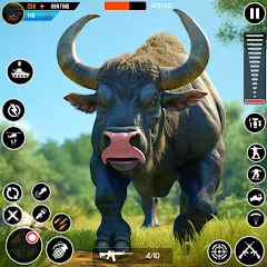 Взломанная Wild Animal Deer Hunting Games (Охота на диких зверей с оружием  игры)  [МОД Много денег] - последняя версия apk на Андроид