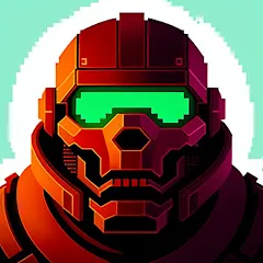 Взлом Doomsday pixel shooter 3d (Дум пиксельный шутер 3D)  [МОД Меню] - полная версия apk на Андроид