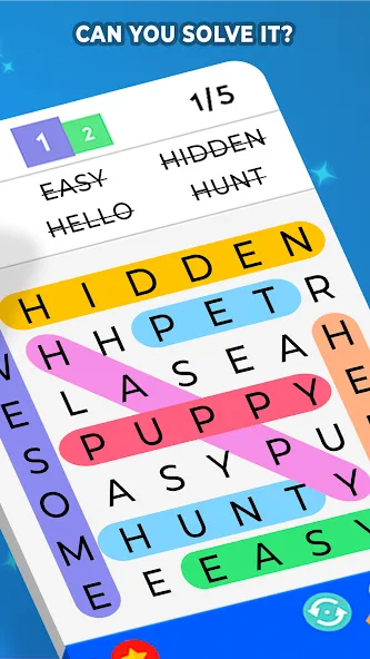 Word Search  [МОД Много монет] Screenshot 3