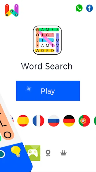 Word Search  [МОД Много монет] Screenshot 4