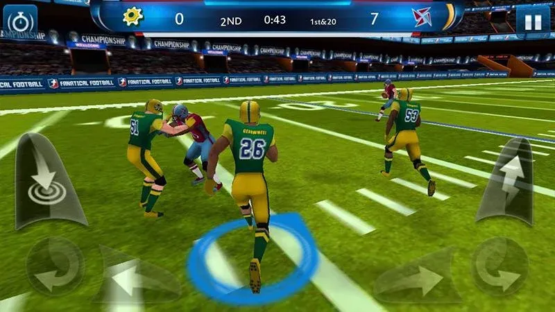 Fanatical Football (Фанатический футбол)  [МОД Unlocked] Screenshot 1