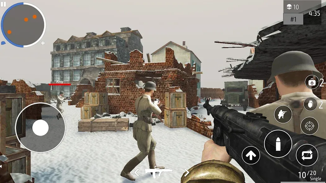 World War 2 Shooter offline (Мировая война 2 Стрелок)  [МОД Все открыто] Screenshot 5